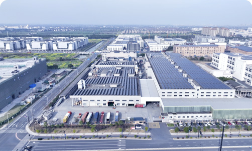 Factory panoramic view